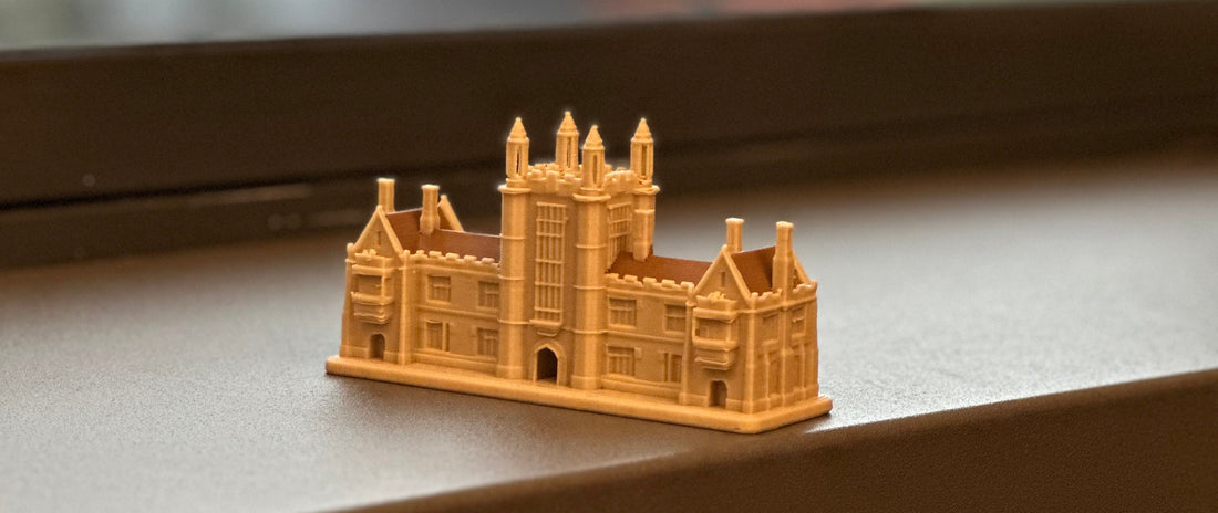 3D printed USYD Quadrangle building miniature souvenir