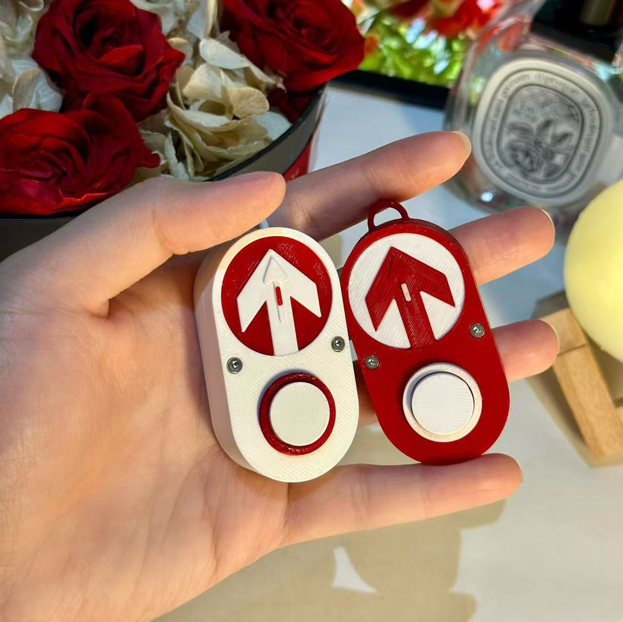 Pedestrian BUtton Valentine's Day Special | 3D Printed