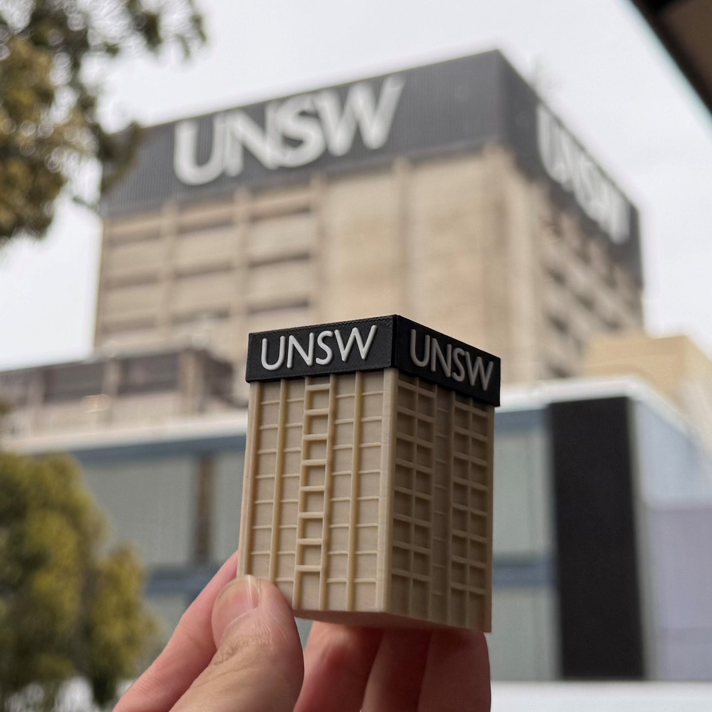 UNSW Main Library Miniature | 3D Printed