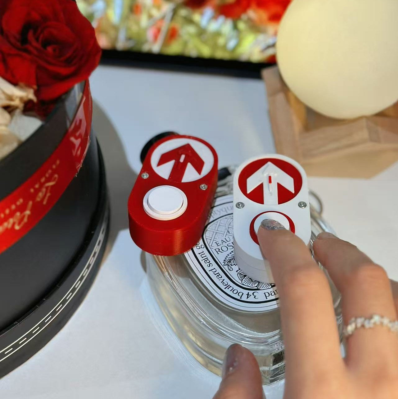 Pedestrian BUtton Valentine's Day Special | 3D Printed