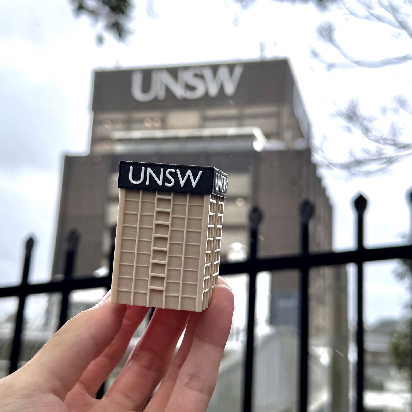 UNSW Main Library Miniature | 3D Printed