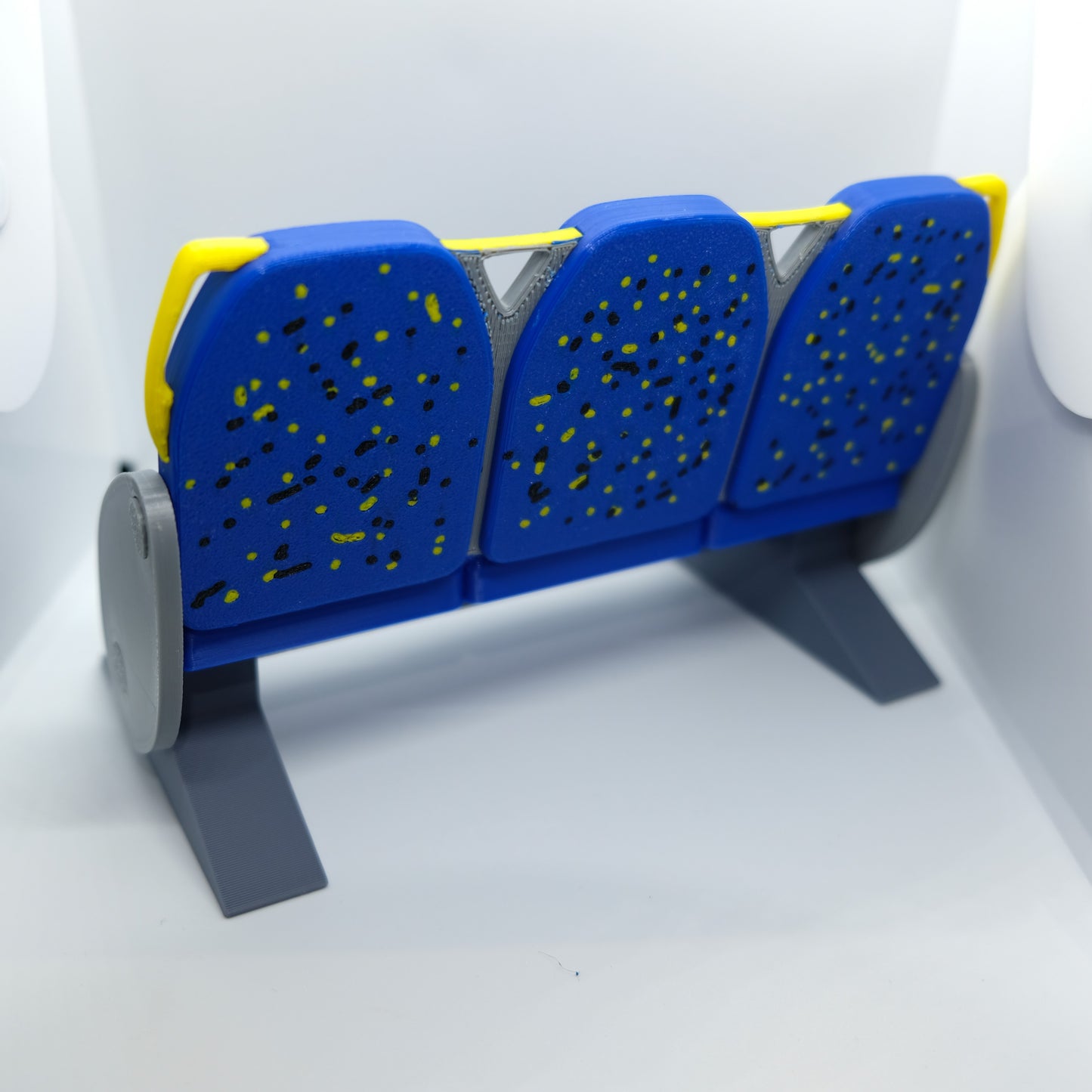 Flippable Sydney Train Seat miniature | 3D Printed