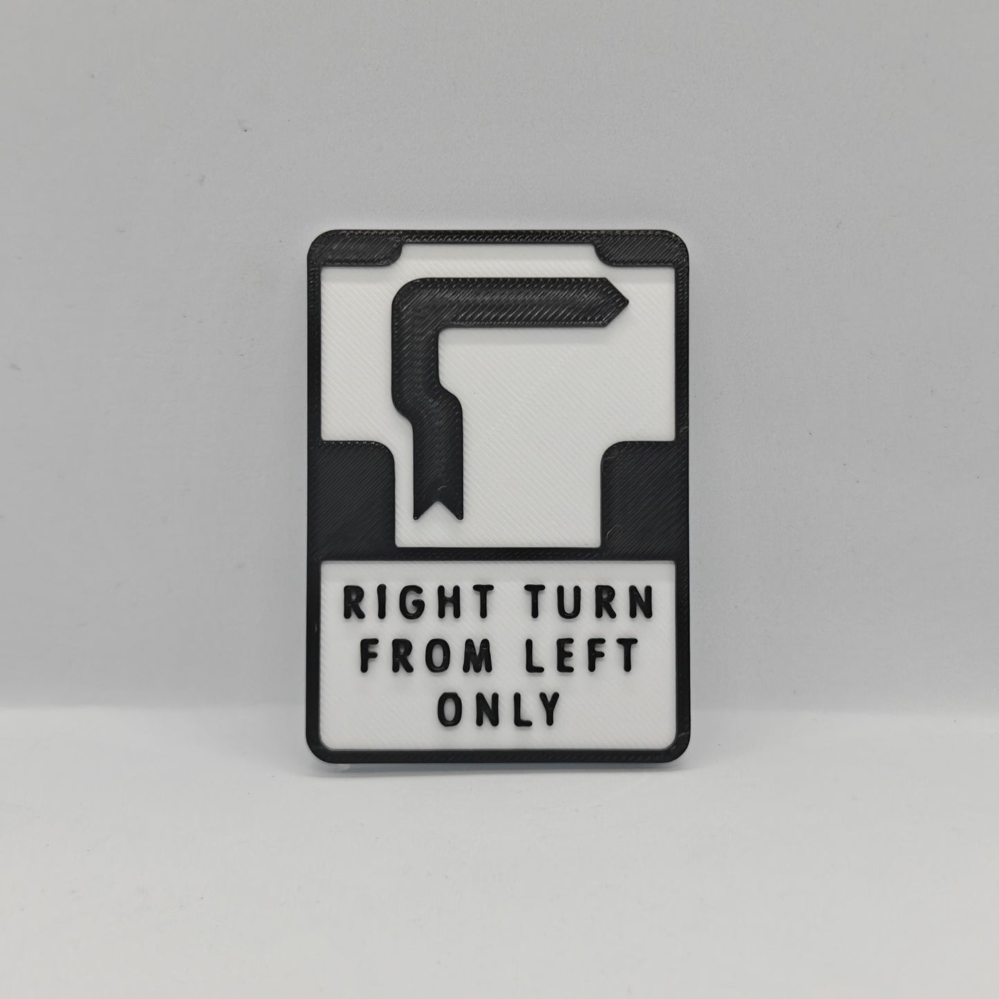 Australia Road Sign Fridge Magnet | 3D Printed