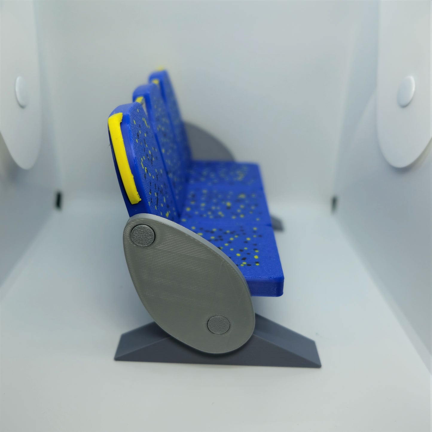 Flippable Sydney Train Seat miniature | 3D Printed