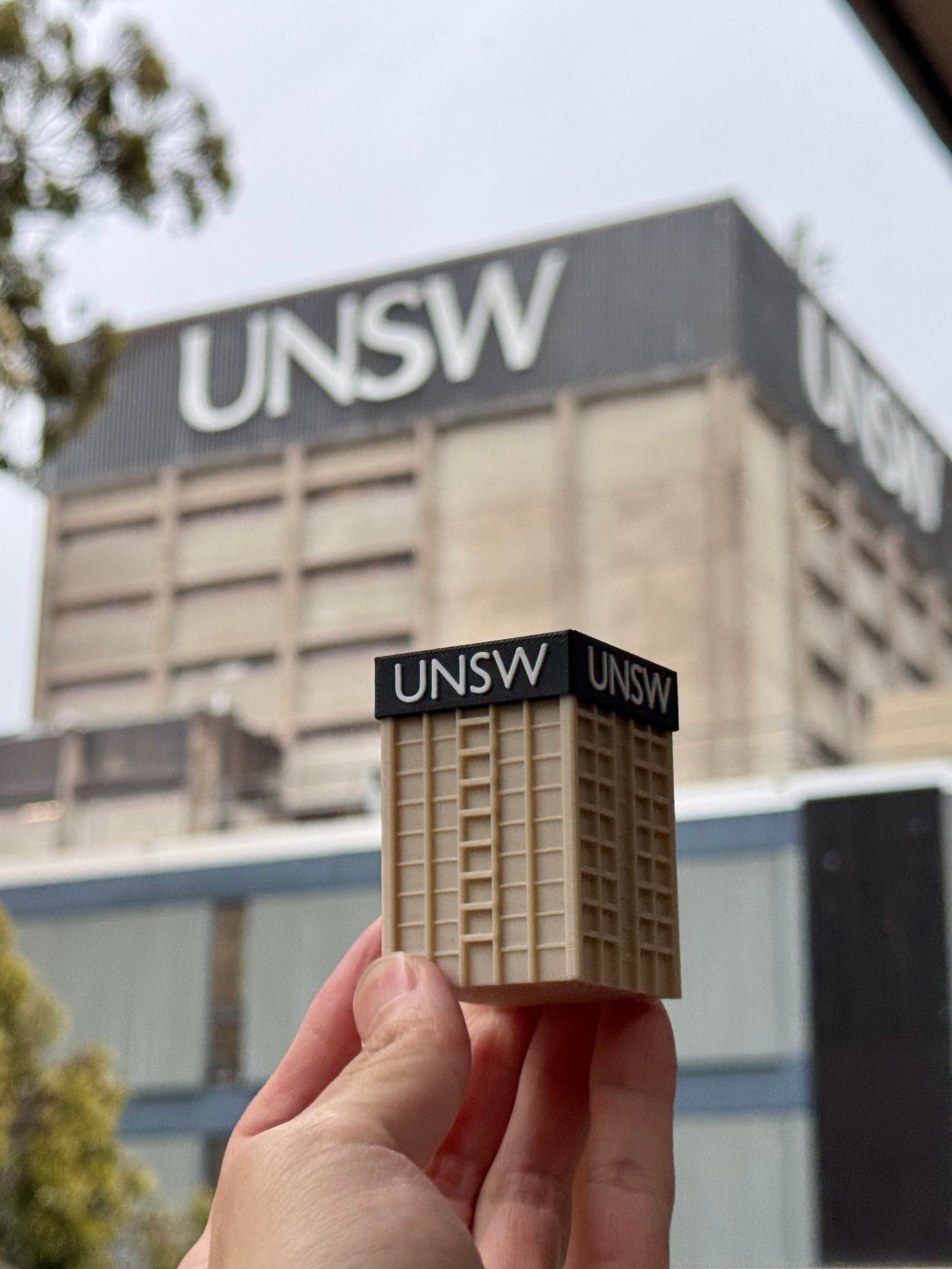 UNSW Main Library Miniature | 3D Printed