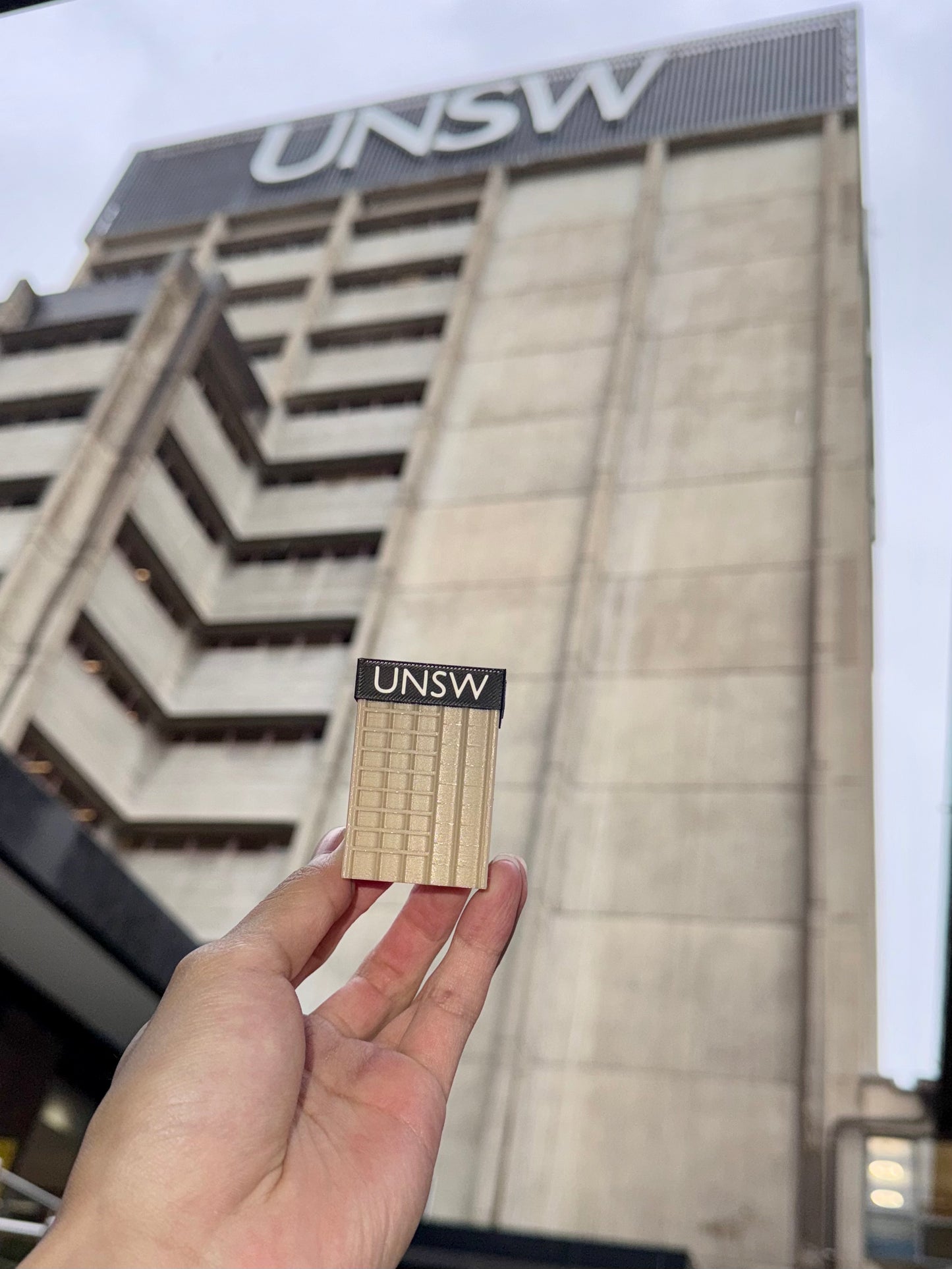 UNSW Main Library Miniature | 3D Printed