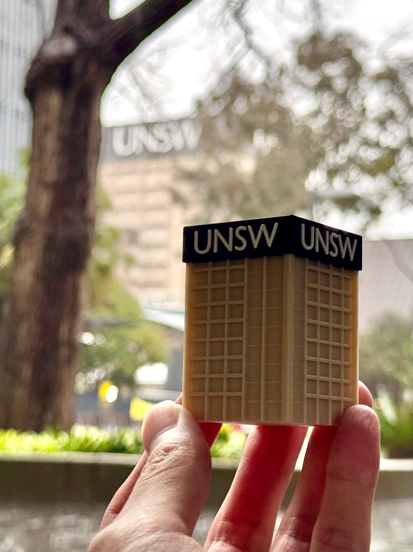 UNSW Main Library Miniature | 3D Printed