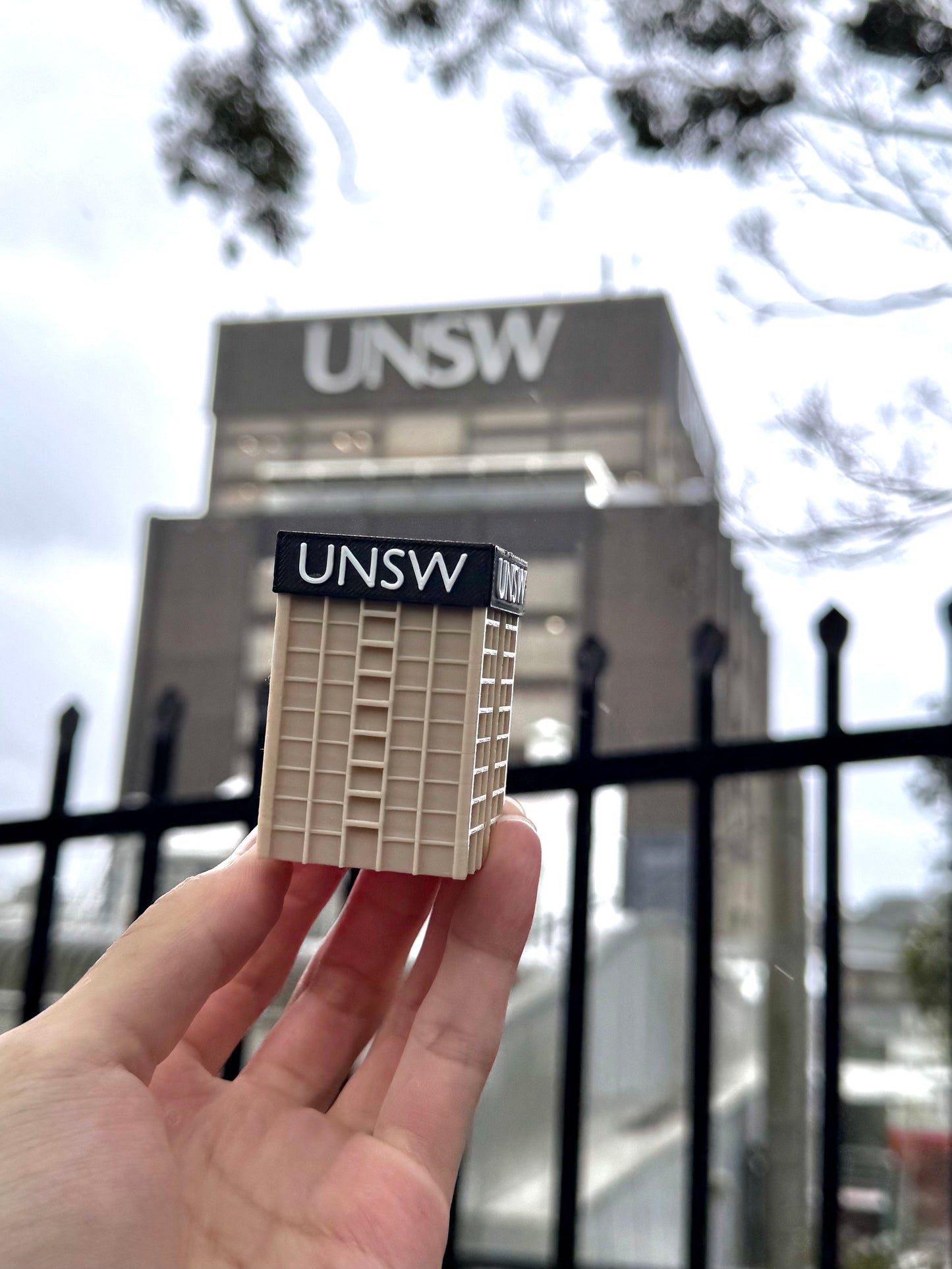 UNSW Main Library Miniature | 3D Printed