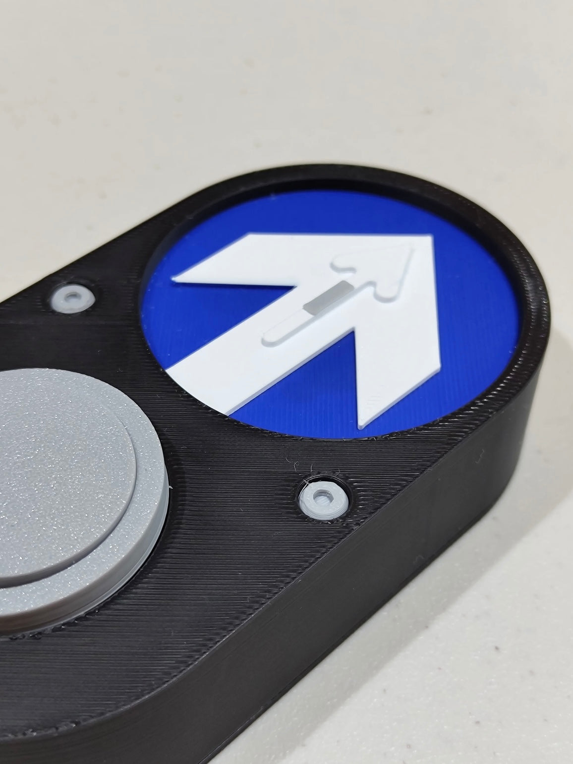 Australian Pedestrian Button – 12cm Desktop Display Edition