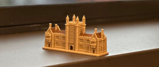 3D printed USYD Quadrangle building miniature souvenir