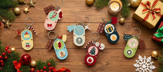 🎄 Christmas 2025: Our Aussie Pedestrian Button Keychains Are BACK — and Festive! ✨