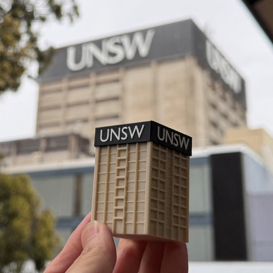 UNSW Main Library Miniature | 3D Printed