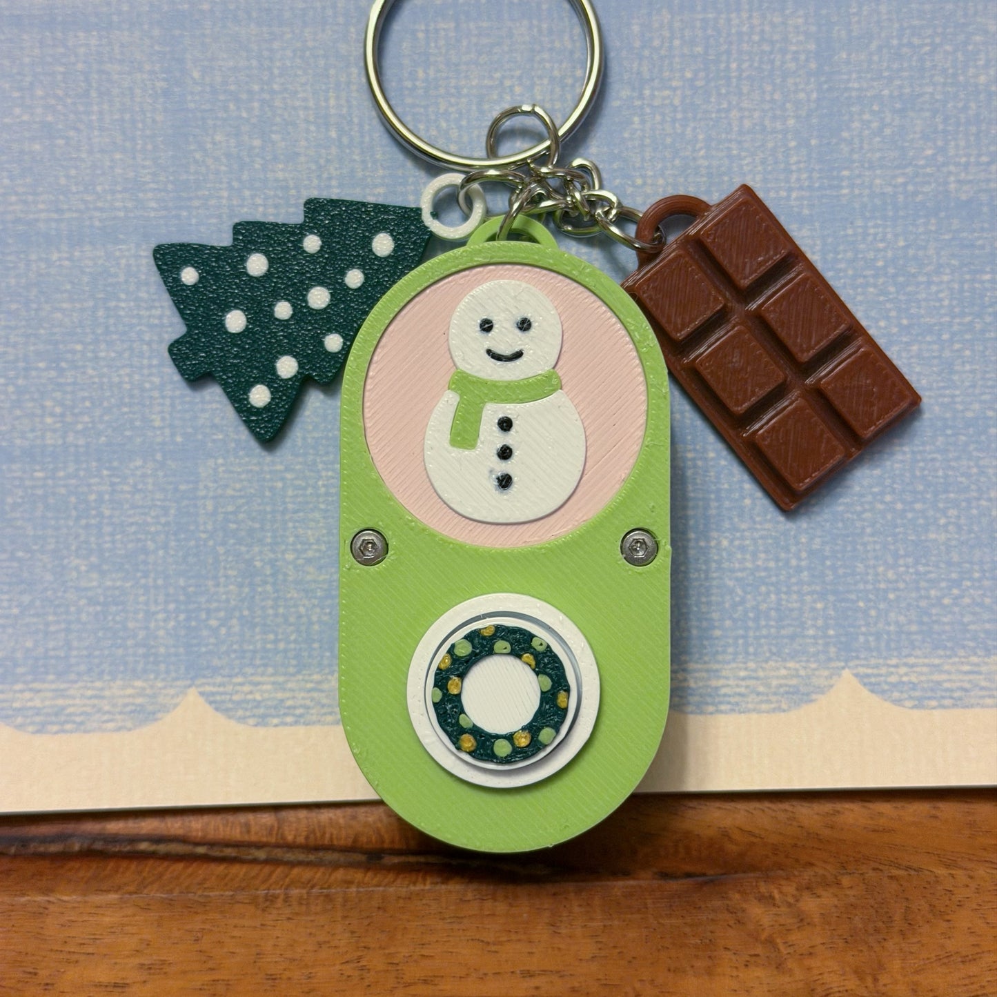 Blind Box | Pedestrain Push Button Key Chain Blind Box | 3D Printed