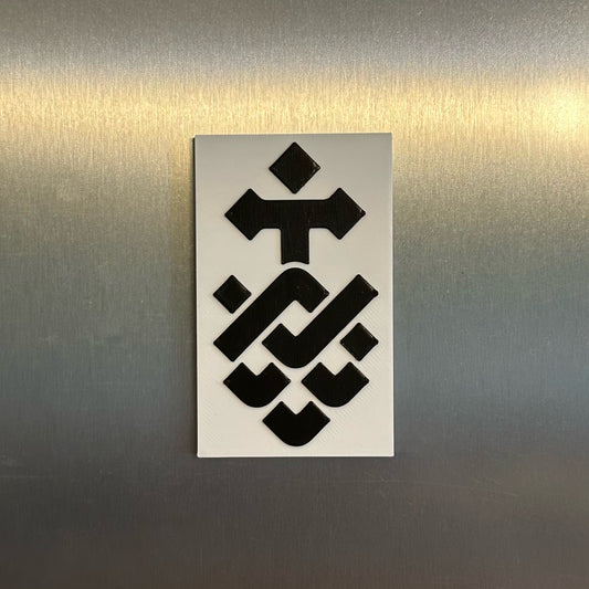 Asutralian University Logo Fridge Magnets | 3D Printed