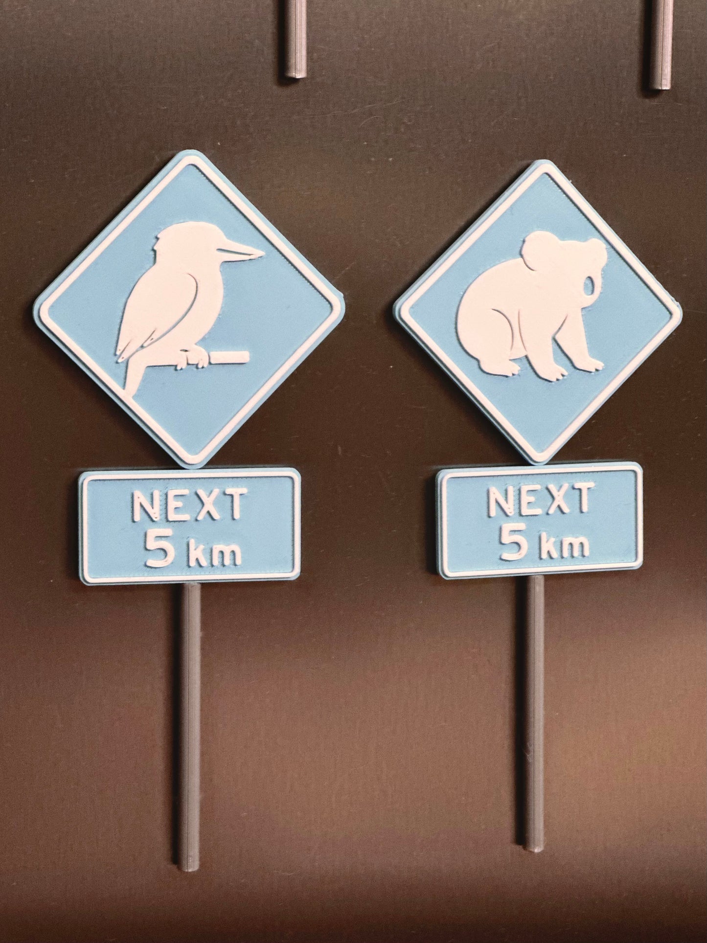 Australian Road Sign Animal Fridge Magnet