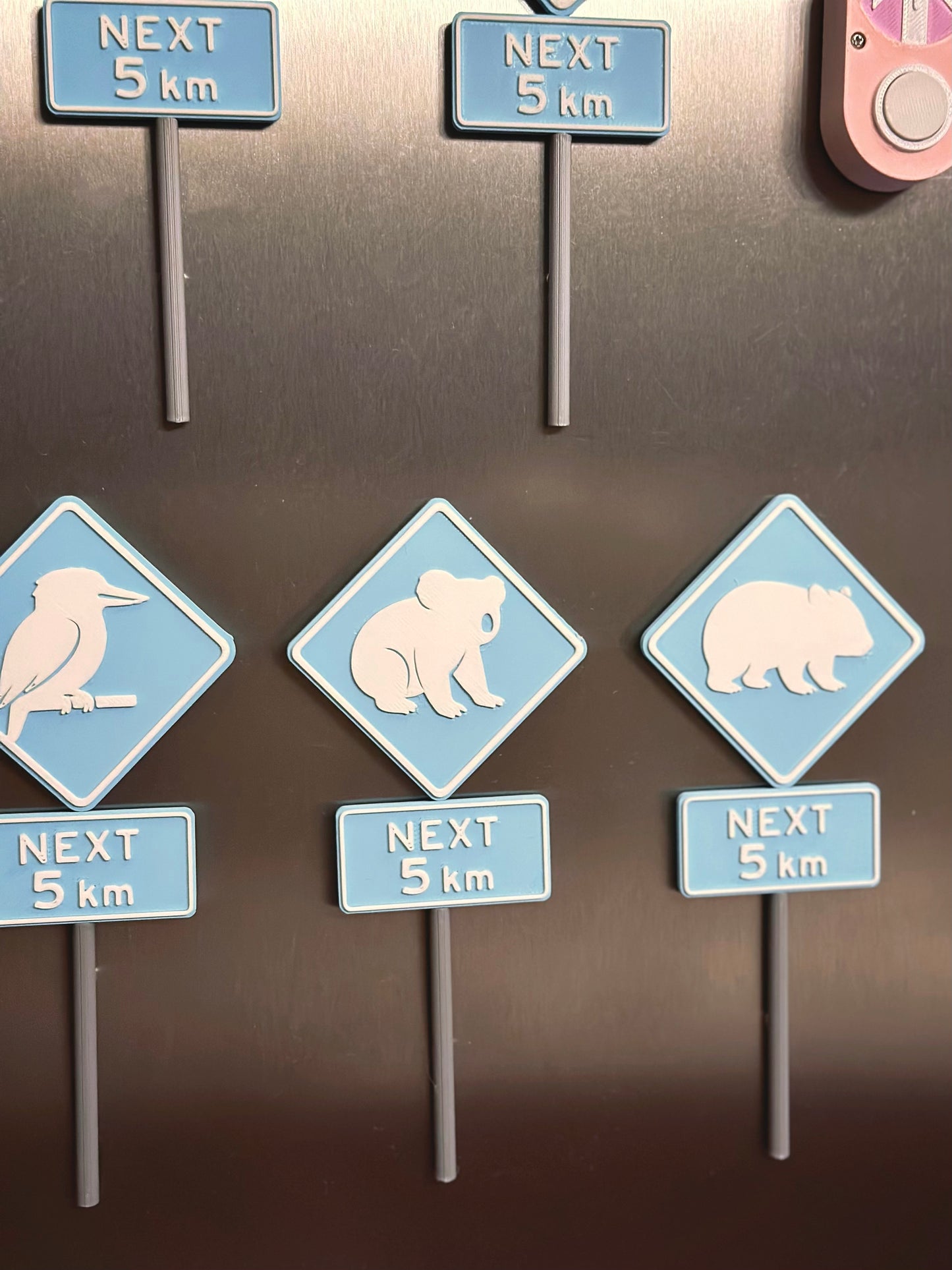 Australian Road Sign Animal Fridge Magnet