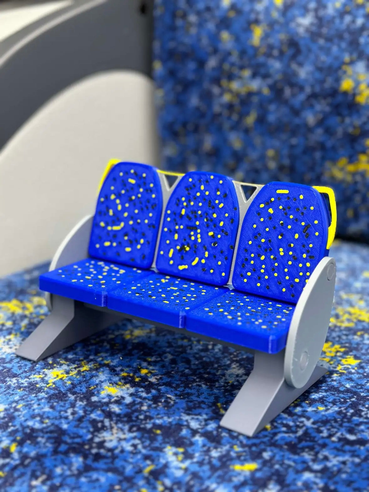 Flippable Sydney Train Seat miniature | 3D Printed