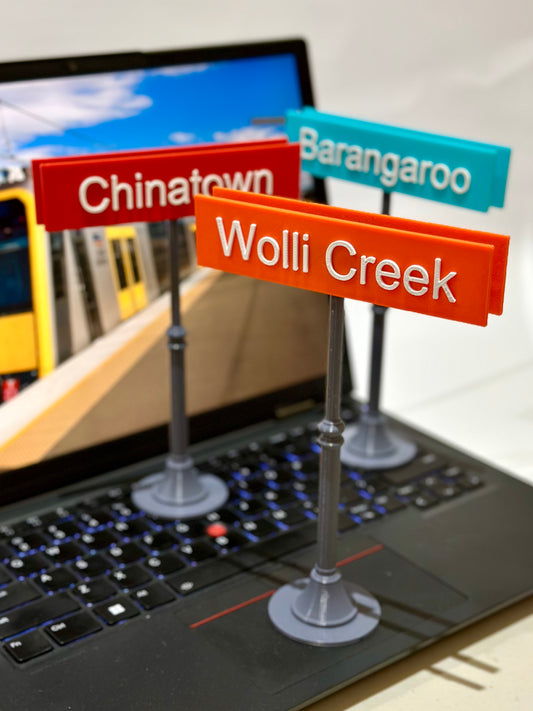 Sydney Station Sign Collection