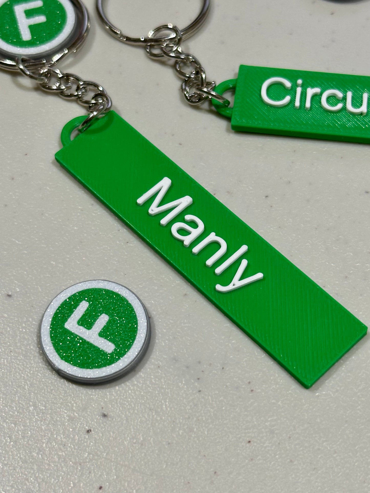 Sydney Ferry Station Keychains | 3D Printed