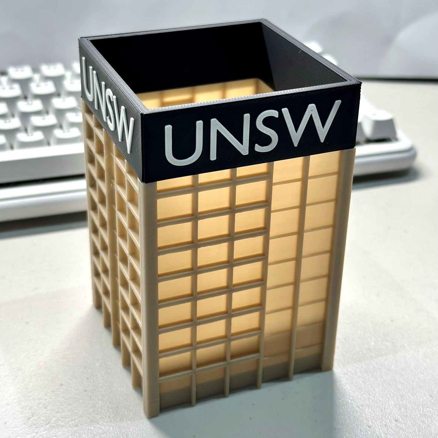 UNSW Main Library Pen Holder – 3D Printed Desk Organiser